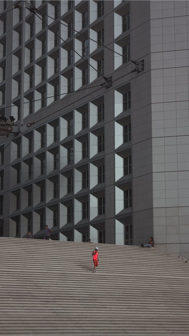640x1136 Grande Arche  - paris iPhone Wallpaper