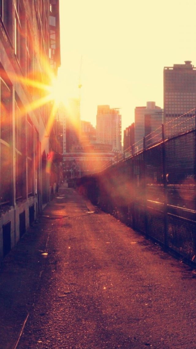 640x1136 City Railway - railway iPhone Wallpaper