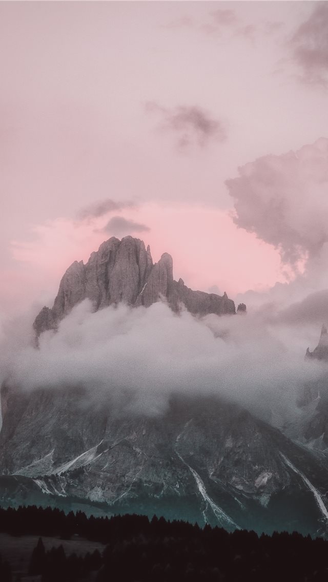 Pink Blue Hour iPhone wallpaper 
