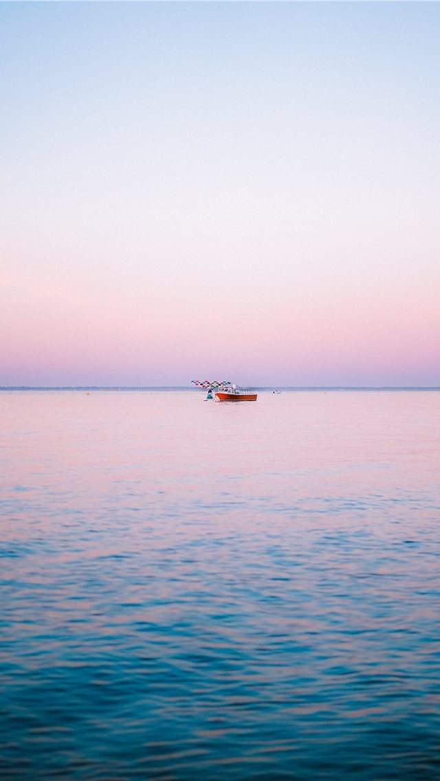 640x1136 Lost at Sea - pink iPhone Wallpaper
