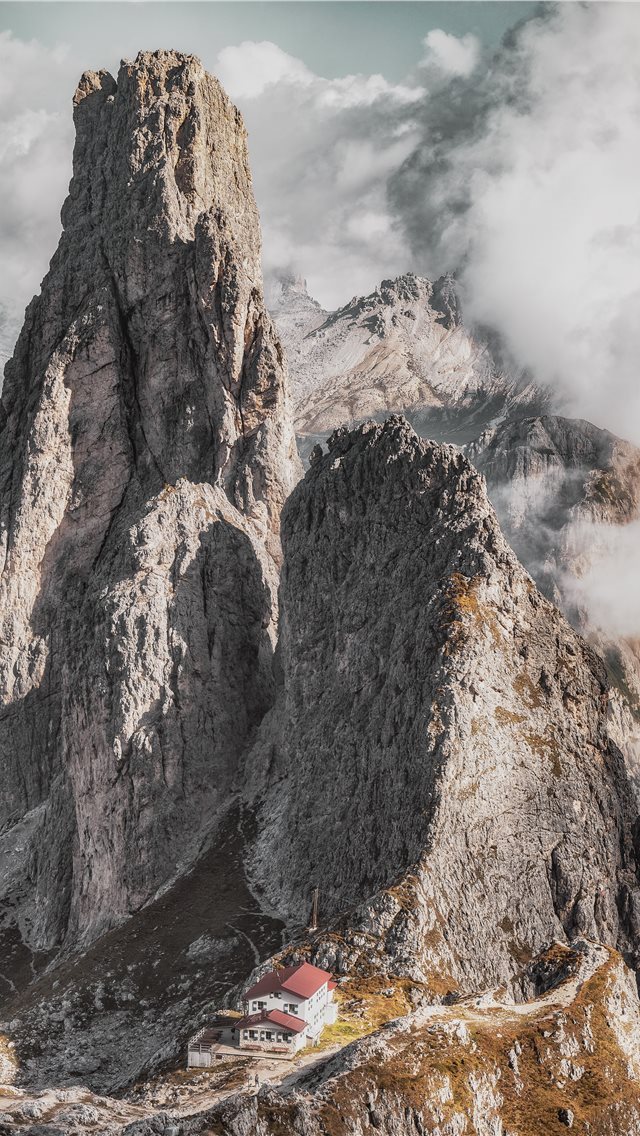 640x1136 Foggy power - dolomite iPhone Wallpaper