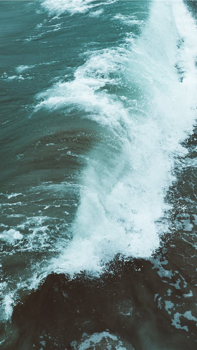 Waves iPhone wallpaper 