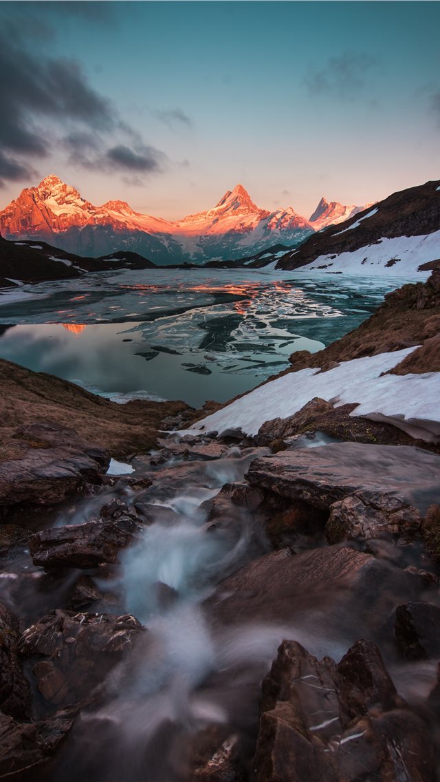 640x1136 Bachalpsee  Grindelwald  Switzerland -  iPhone Wallpaper