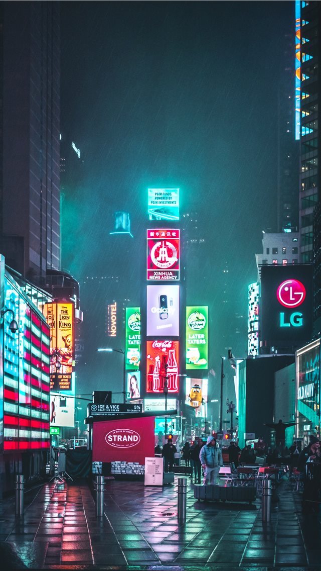 640x1136 Neon Square  -  iPhone Wallpaper