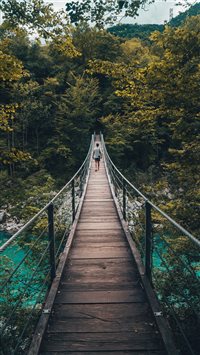 Swing Bridge wallpaper