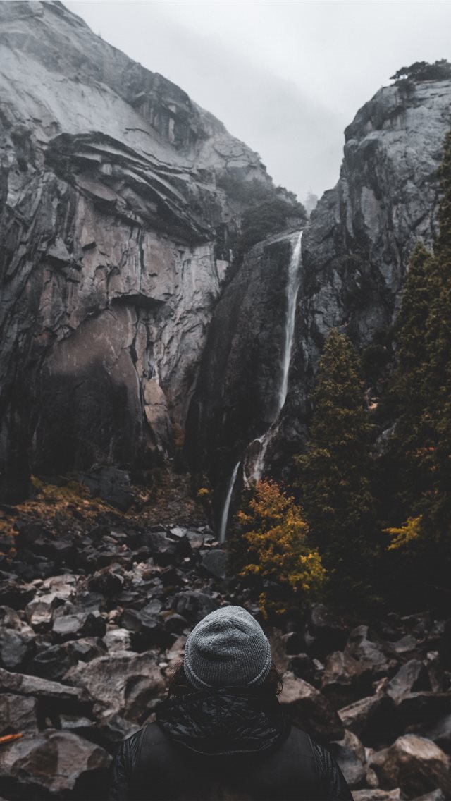 640x1136 Yosemite Fall - yosemite iPhone Wallpaper