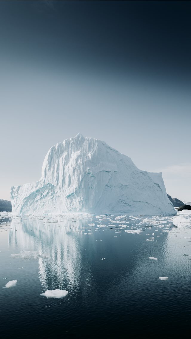 640x1136 Arctic Iceberg  reflected - winter iPhone Wallpaper