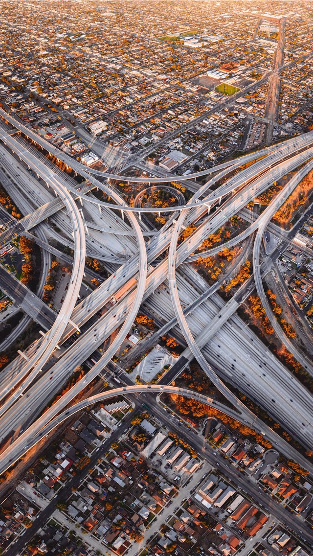 640x1136 Judge Harry Pregerson Interchange - los angeles iPhone Wallpaper
