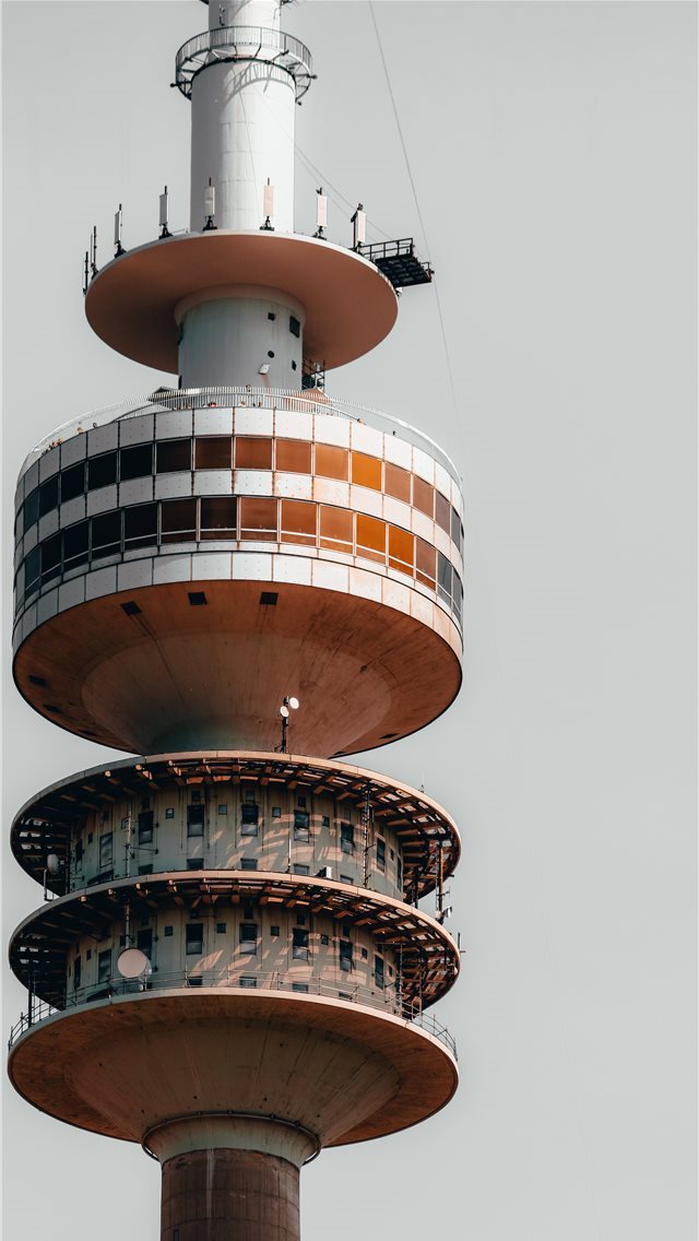 640x1136 Olympaturm Tower - monaco iPhone Wallpaper