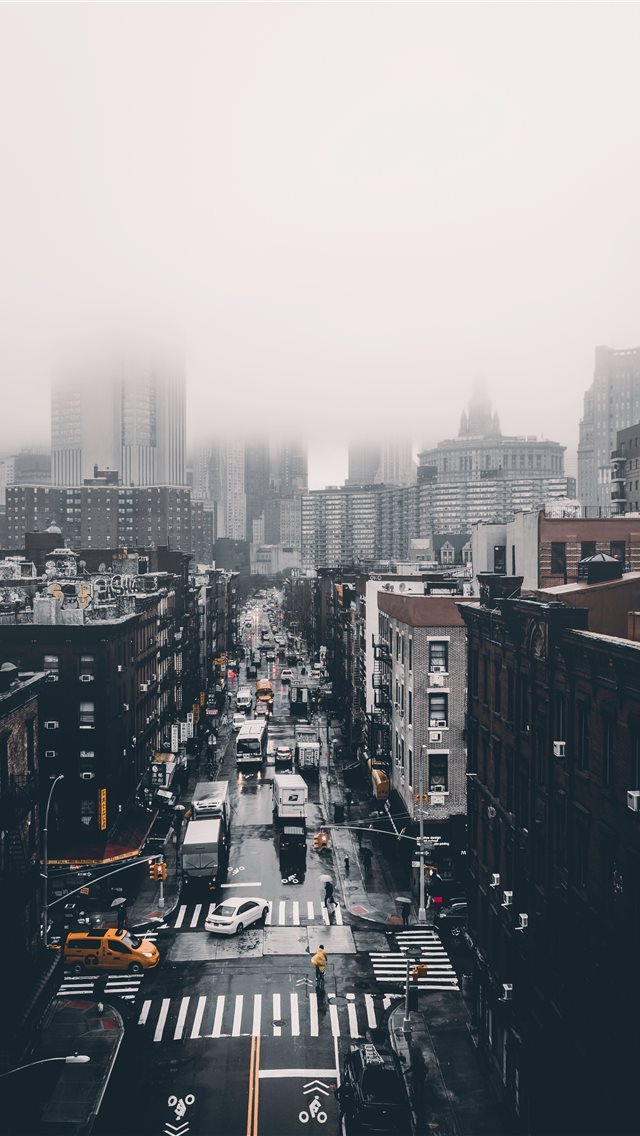 640x1136 Foggy Day  -  iPhone Wallpaper
