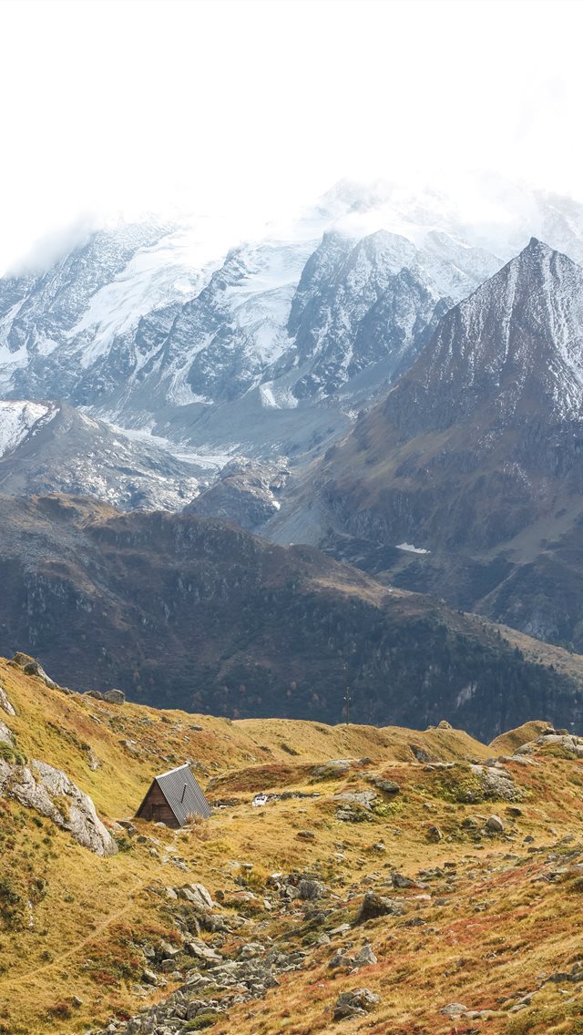 640x1136 The last cabin - switzerland iPhone Wallpaper
