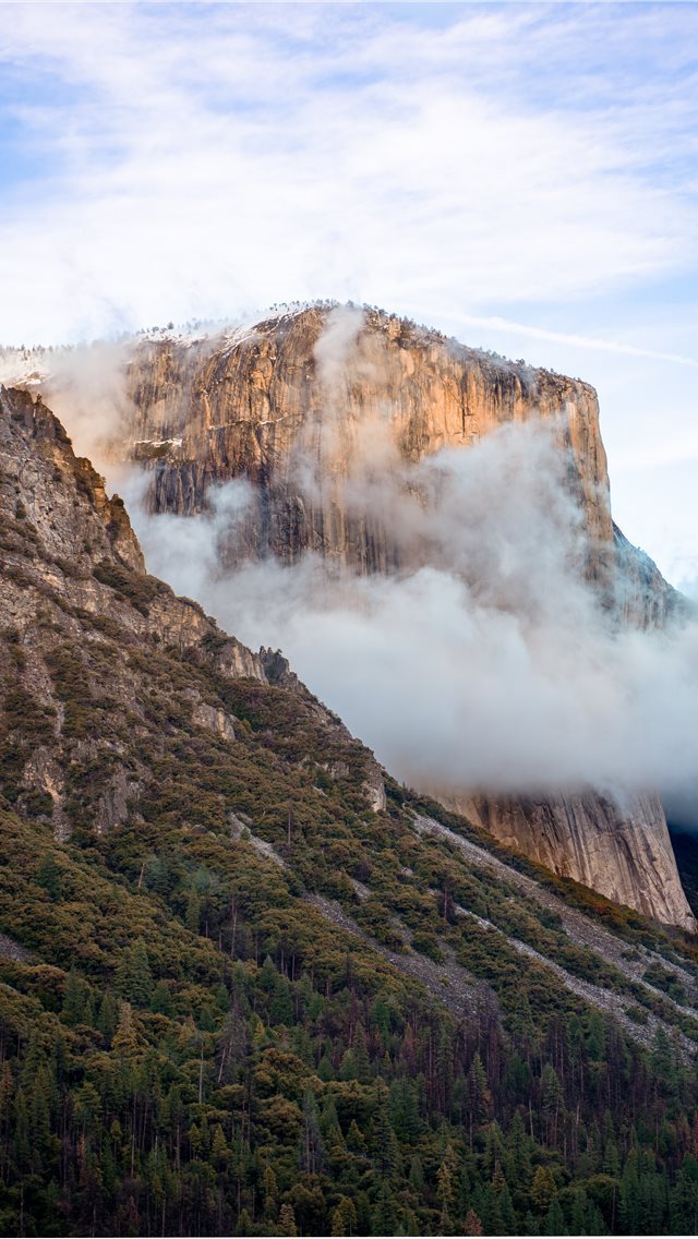 640x1136 El Capitan - mountain range iPhone Wallpaper