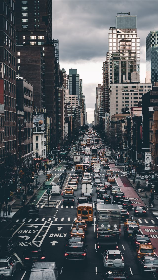 640x1136 aerial photo of building near body of water - urban iPhone Wallpaper