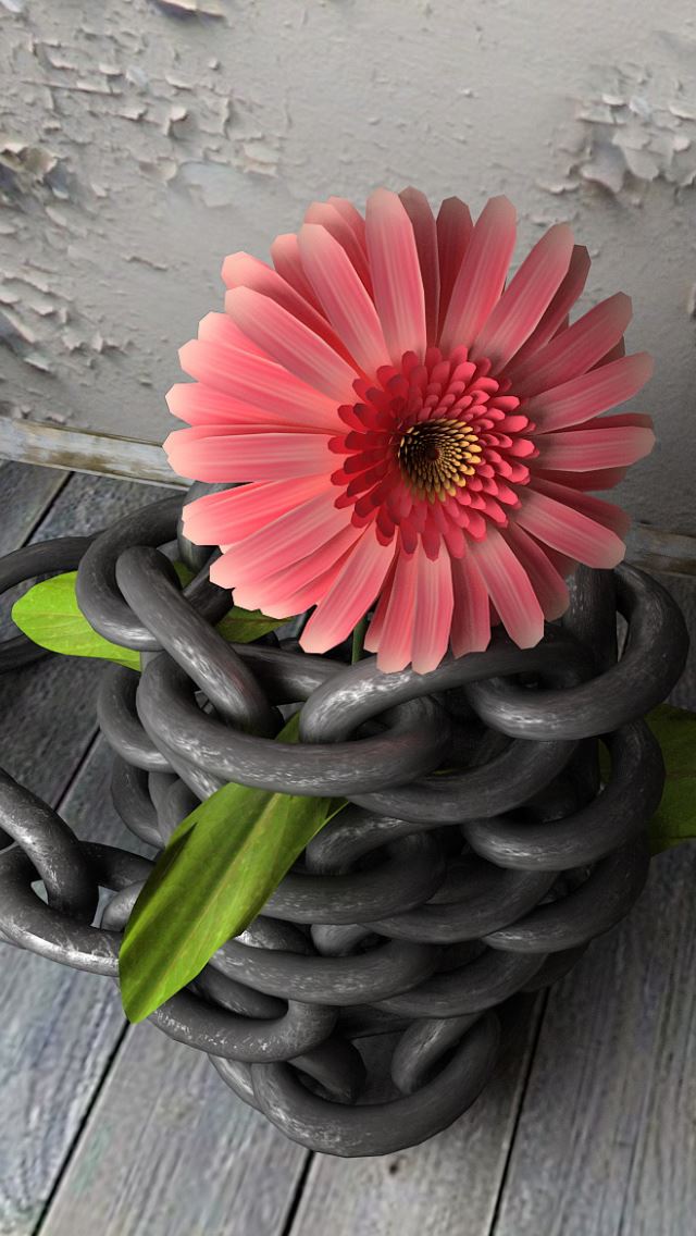 640x1136 Not lock the spring - chain iPhone Wallpaper