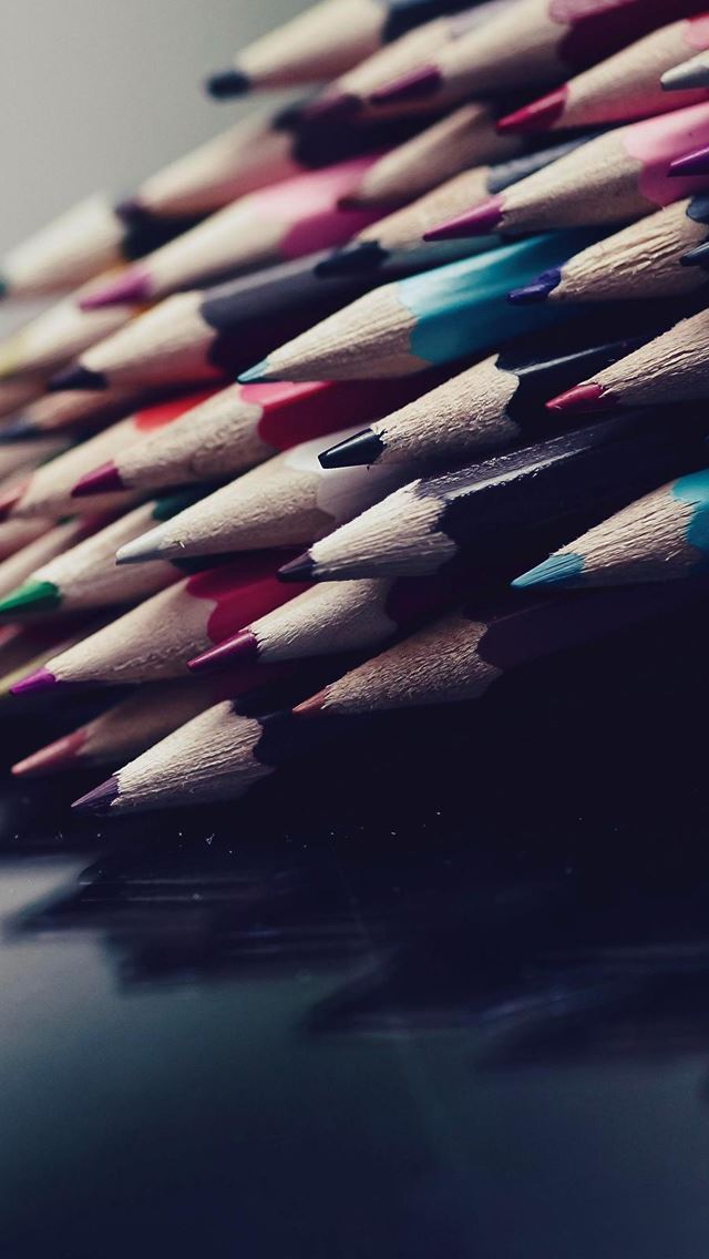 640x1136 Color pencils - color iPhone Wallpaper