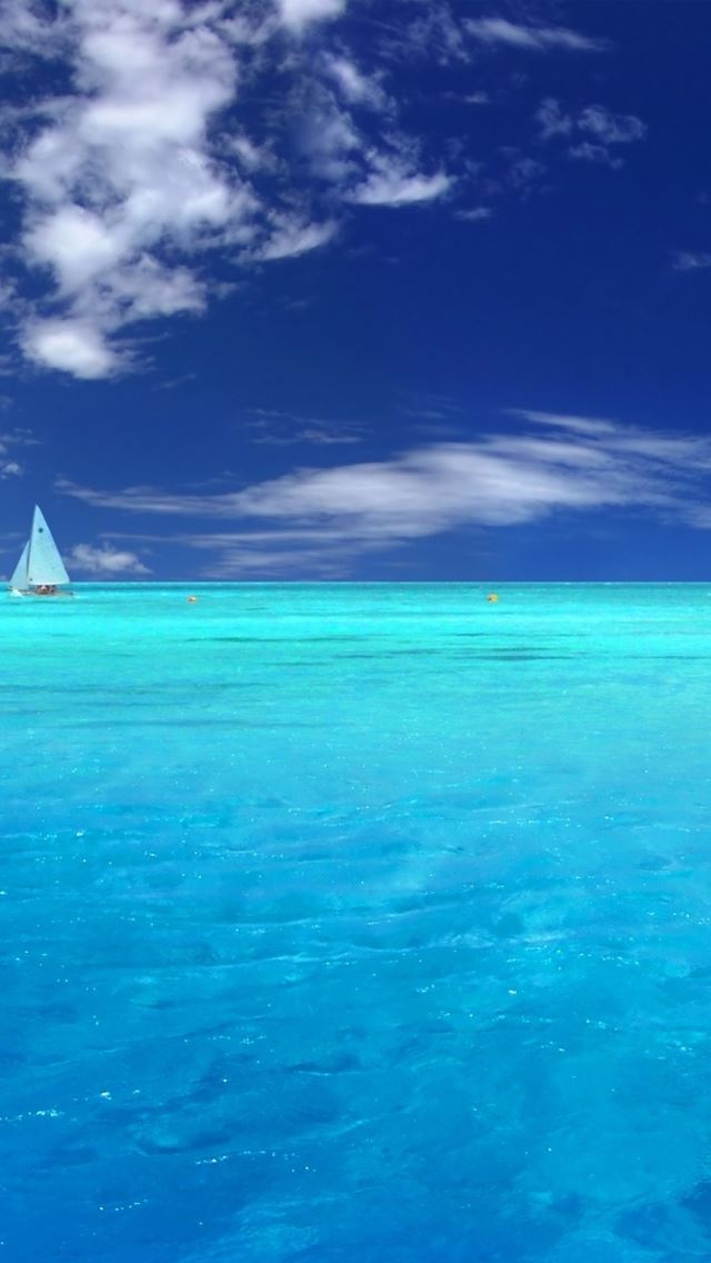 640x1136 Blue Paradise - paradise iPhone Wallpaper
