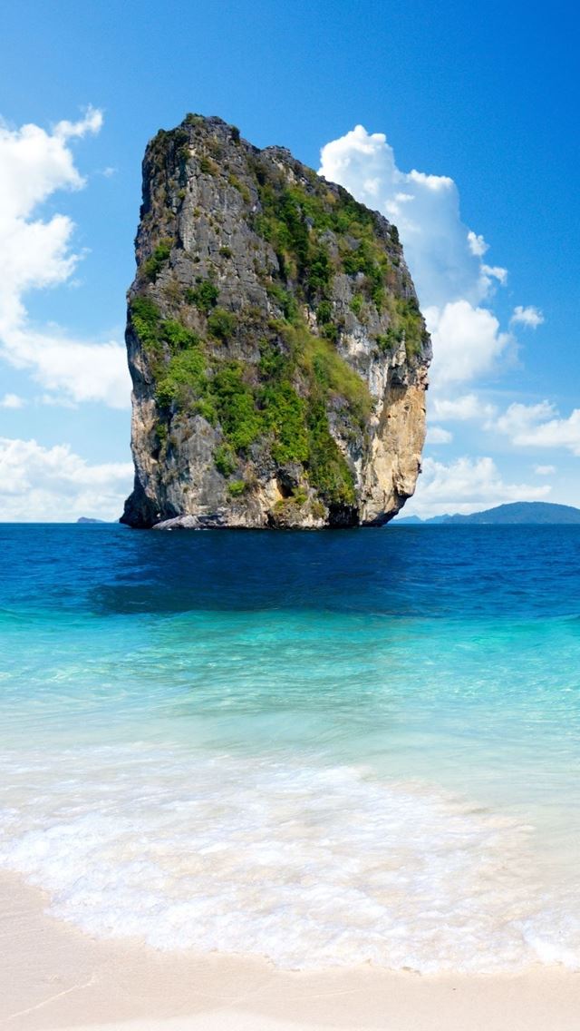 640x1136 Rock in Paradise - paradise iPhone Wallpaper