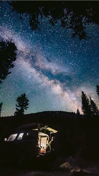 Waking up at 4AM to capture the stars in remote we... wallpaper