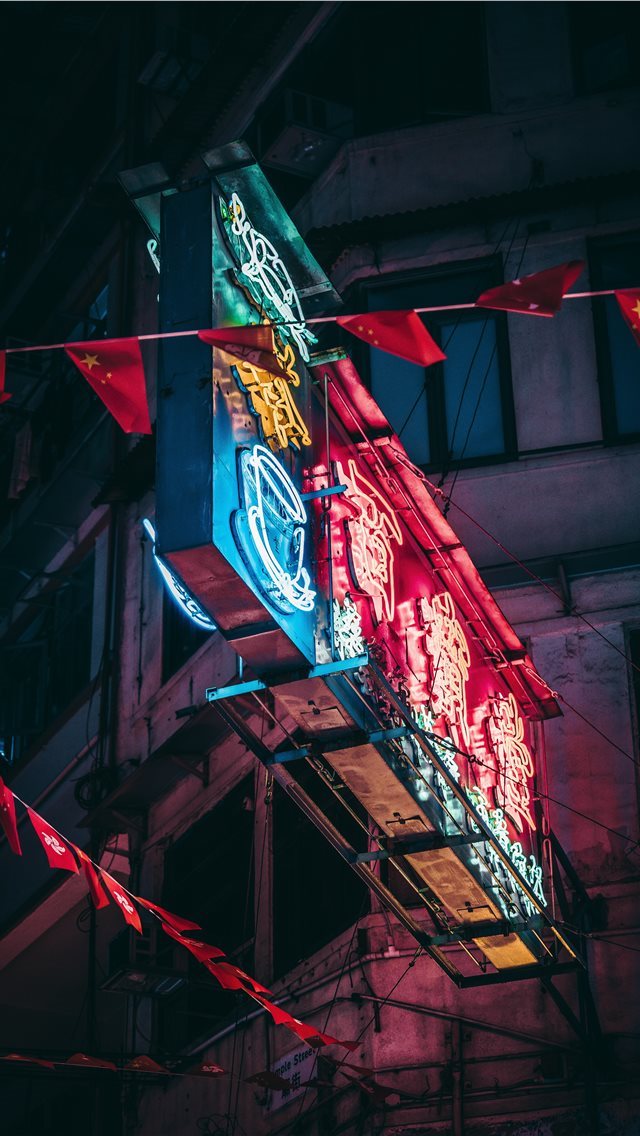 640x1136 Hong Kong  Kowloon - handrail iPhone Wallpaper