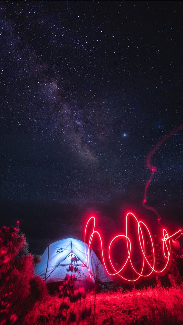 640x1136 They said it was supposed to be heavy rain and thu... - camping iPhone Wallpaper