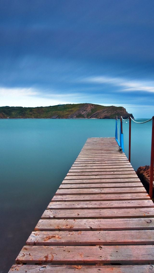 640x1136 Dock - lake iPhone Wallpaper