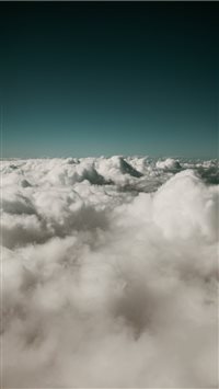 A simple shot out of an airplane  wallpaper