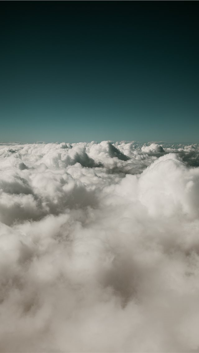 640x1136 A simple shot out of an airplane  - aerial view iPhone Wallpaper