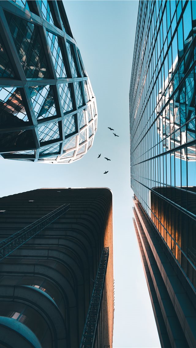 640x1136 La Défense  Paris  France - high rise iPhone Wallpaper