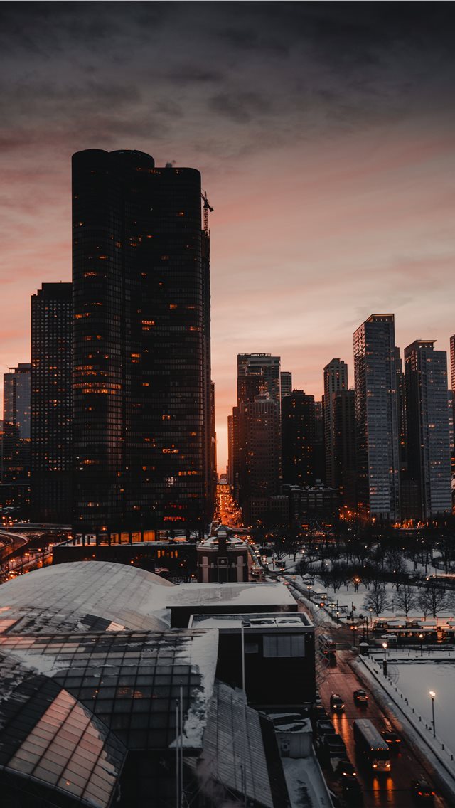 640x1136 Chicago  USA - vessel iPhone Wallpaper