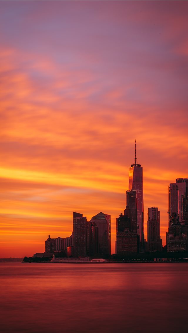 640x1136 Fire in the Sky  - sunrise iPhone Wallpaper