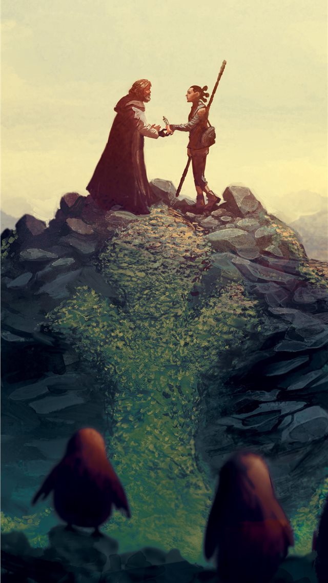 640x1136 star wars the last jedi fanart - artwork iPhone Wallpaper
