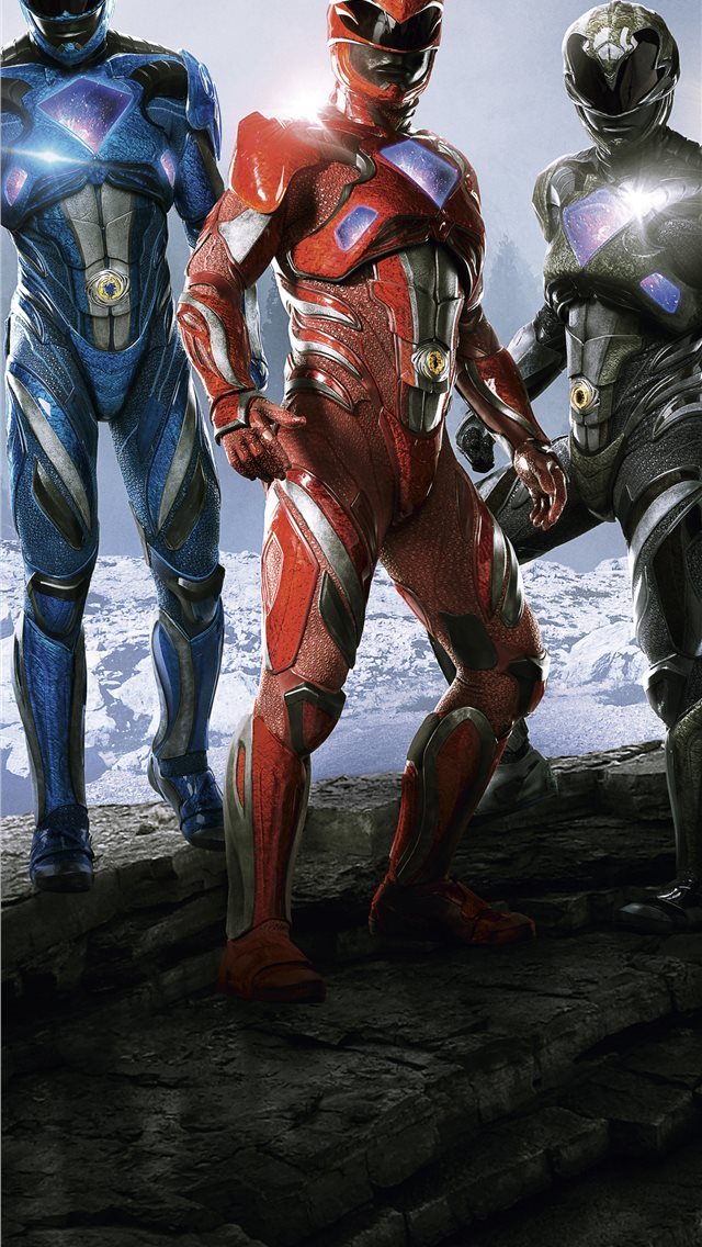 640x1136 power rangers 12k - 2017 movies iPhone Wallpaper