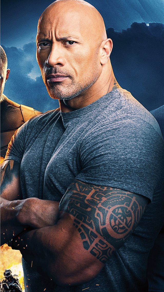 640x1136 2019 hobbs and shaw 4k - jason statham iPhone Wallpaper