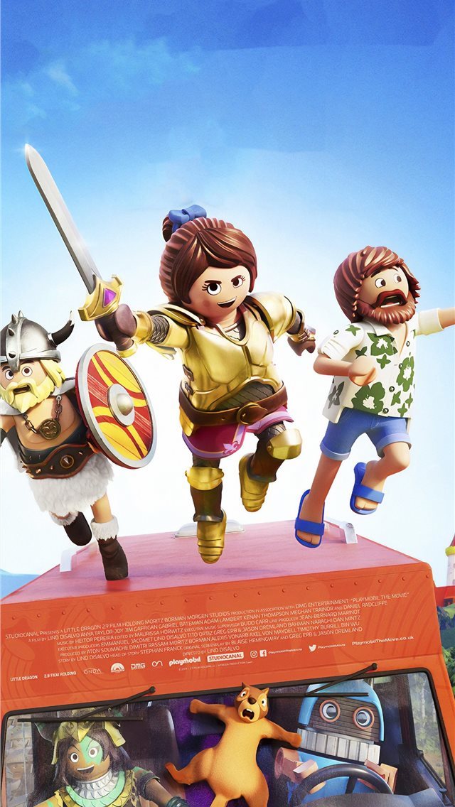 640x1136 playmobil the movie 2019 4k -  iPhone Wallpaper