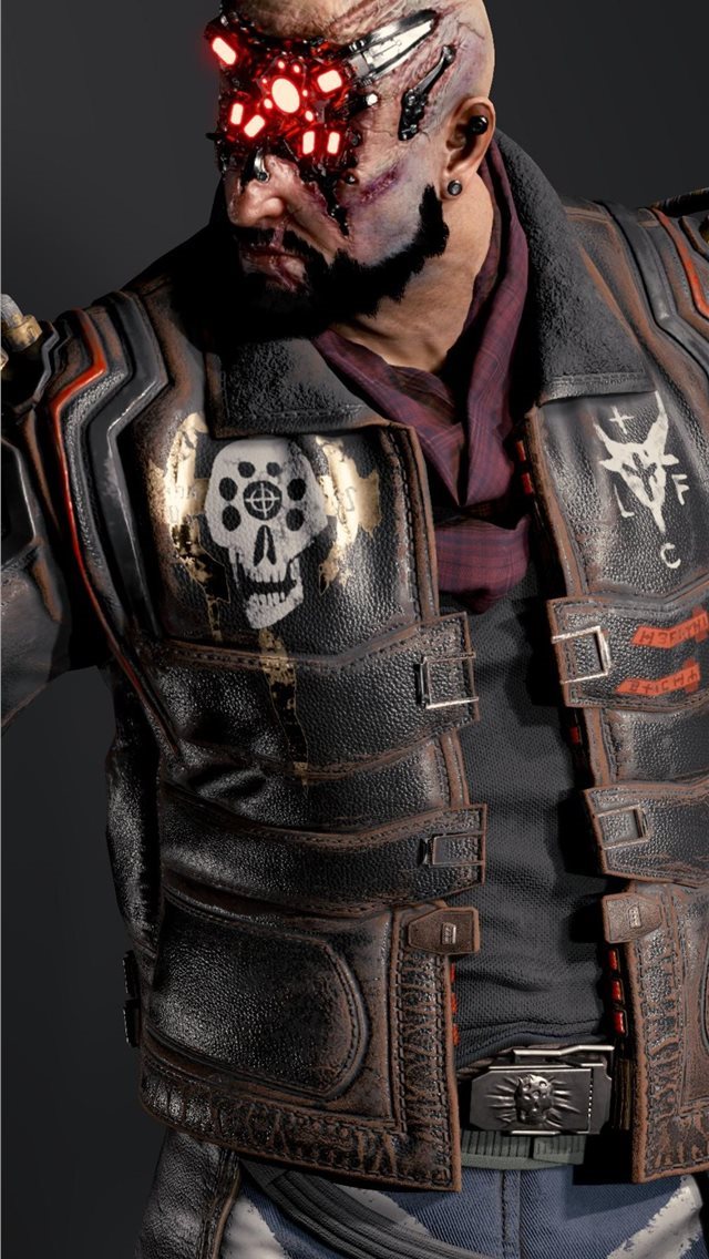 640x1136 cyberpunk 2077 character art - ps games iPhone Wallpaper