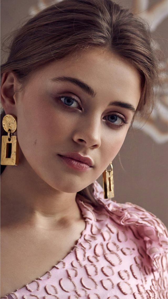 josephine langford rose and ivy photoshoot 4k iPhone wallpaper 
