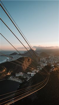Rio sunsets are unmatched for me  wallpaper