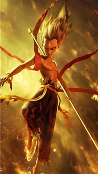 ne zha zhi mo tong jiang shi 2019 wallpaper