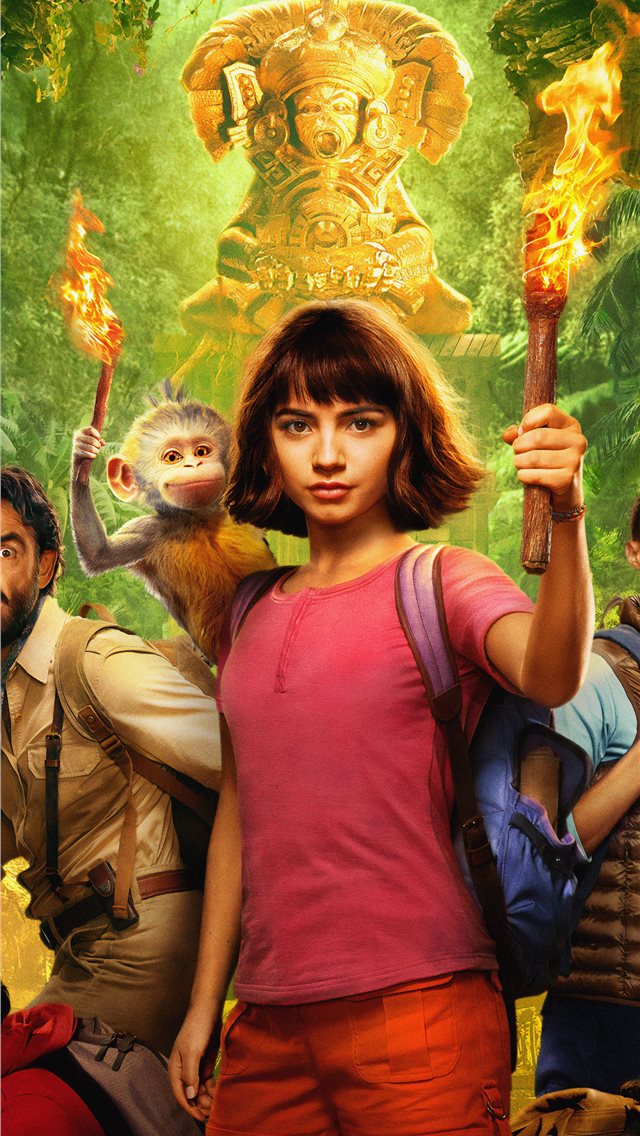 dora and the lost city of gold 5k iPhone wallpaper 