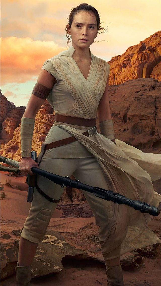 640x1136 kylo and rey 5k - rey iPhone Wallpaper