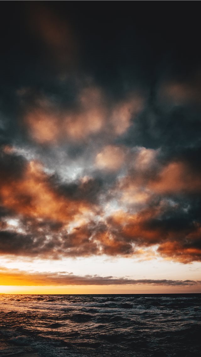 640x1136 Baltic Sea  Germany - weather iPhone Wallpaper