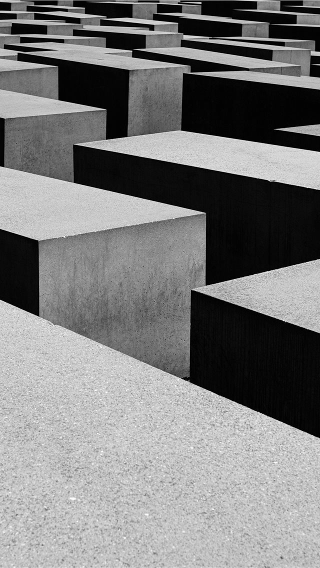 640x1136 Holocaust Memorial  Berlin  Germany - floor iPhone Wallpaper