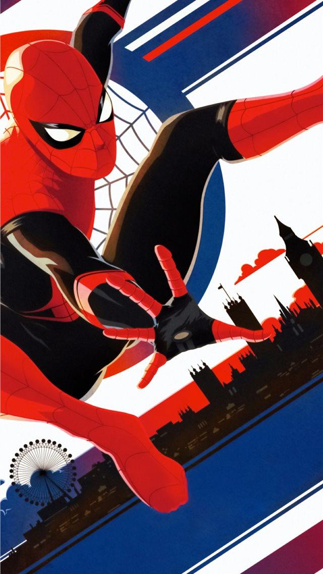 640x1136 spiderman far from home movie poster 4k - spiderman far from home iPhone Wallpaper