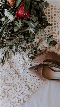 Wedding Flatlay wallpaper