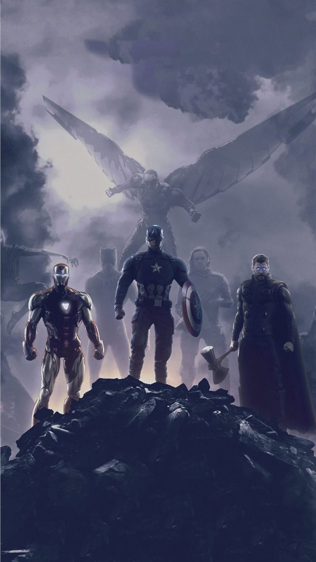 avengers endgame trinity 2019 iPhone wallpaper 