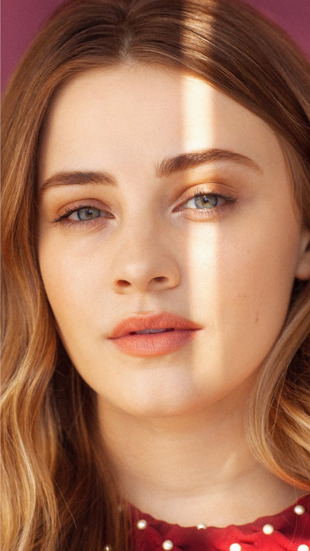 640x1136 josephine langford face portrait 4k - josephine langford iPhone Wallpaper