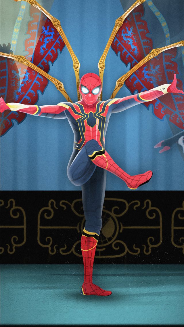spiderman far from home 8k iPhone wallpaper 