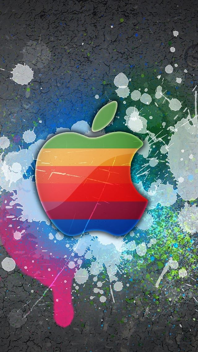640x1136 Apple Splash - logo iPhone Wallpaper