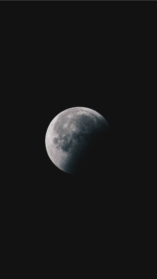 640x1136 round white moon - space iPhone Wallpaper