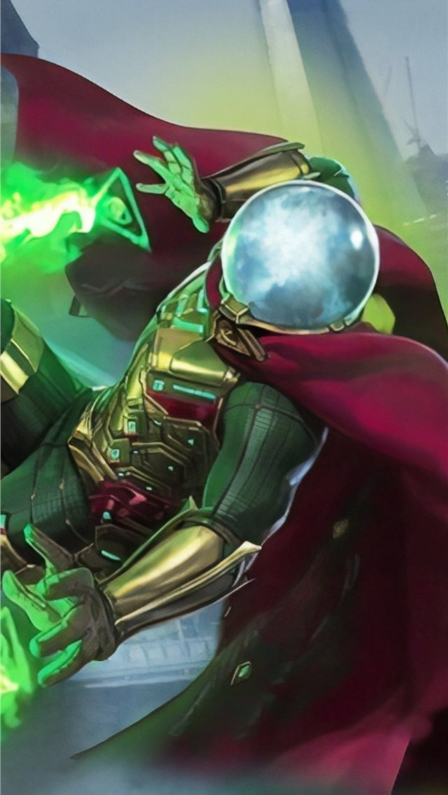 mysterio spiderman far from home iPhone wallpaper 
